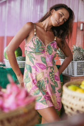 Analu Romper - Pink Rio